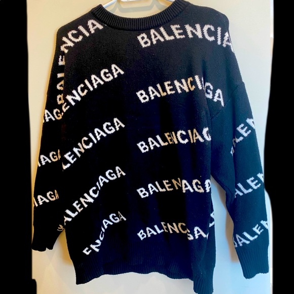 Balenciaga Sweaters - Oversized knit Balenciaga sweater